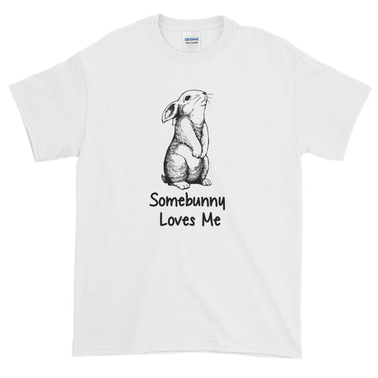 Somebunny Loves Me Bunny t-shirt