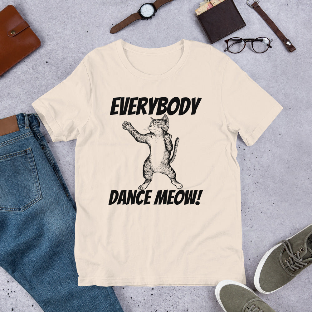 Everyody Dance Meow! Cat t-shirt