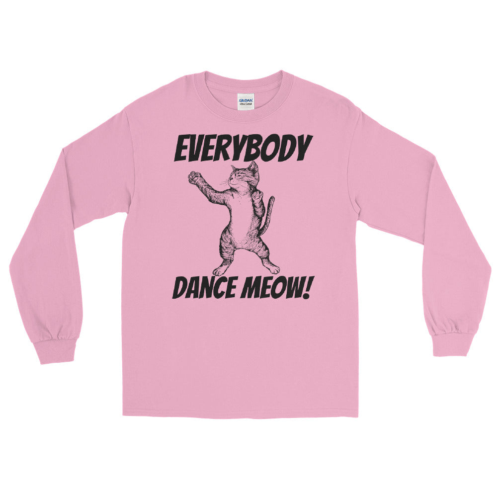 Everybody Dance Meow long sleeve tee