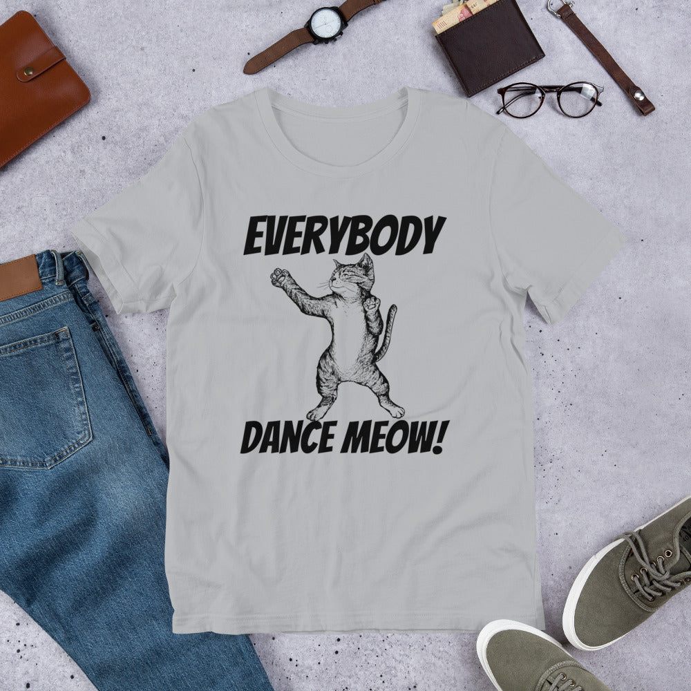 Everyody Dance Meow! Cat t-shirt