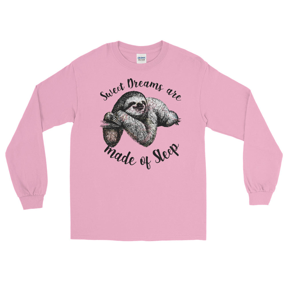 Sweet Dreams are made of Sleep-Sloth long sleeve tee