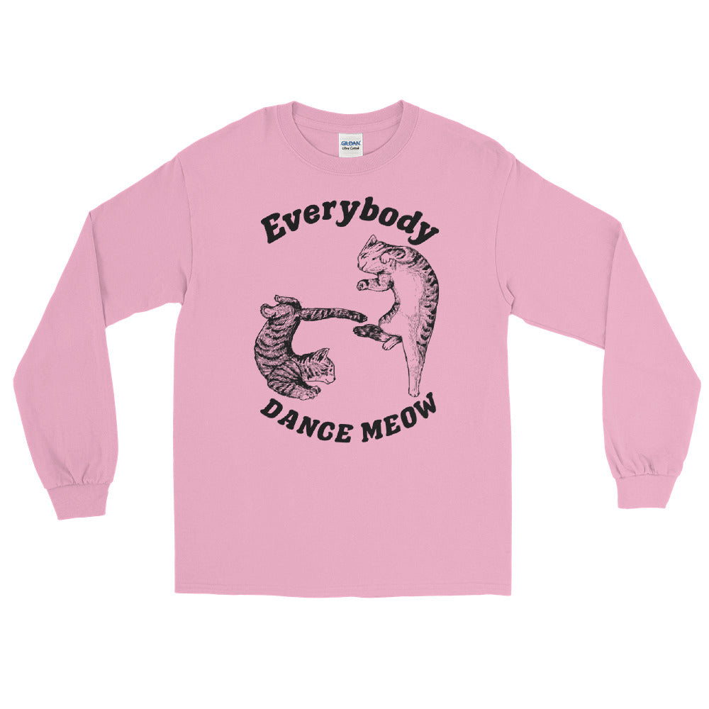 Everybody Dance Meow Cat long sleeve tee