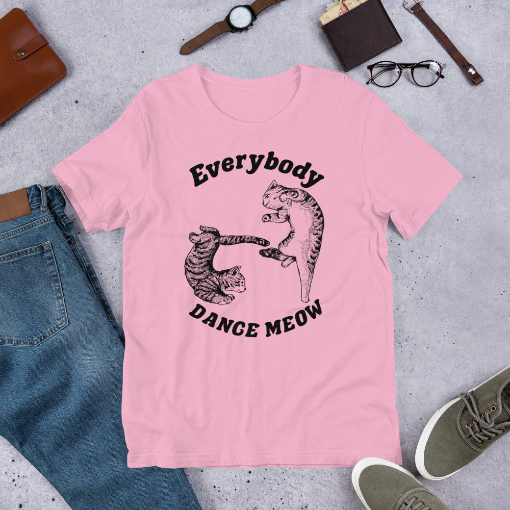 Everybody Dance Meow! Cat premium t-shirt