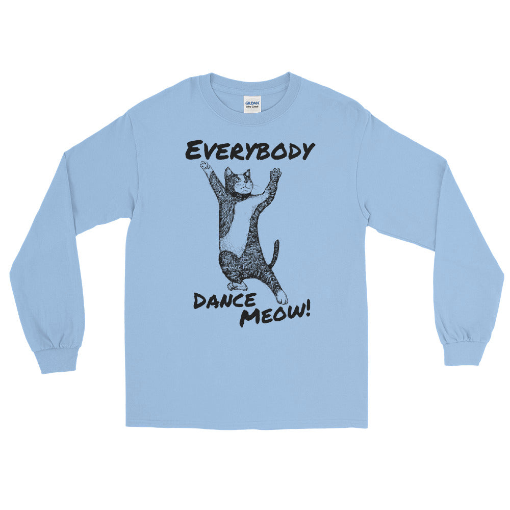 Everybody Dance Meow! Cat long sleeve tee