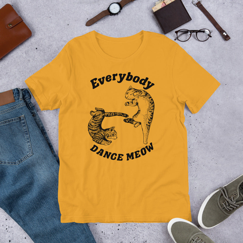 Everybody Dance Meow! Cat premium t-shirt