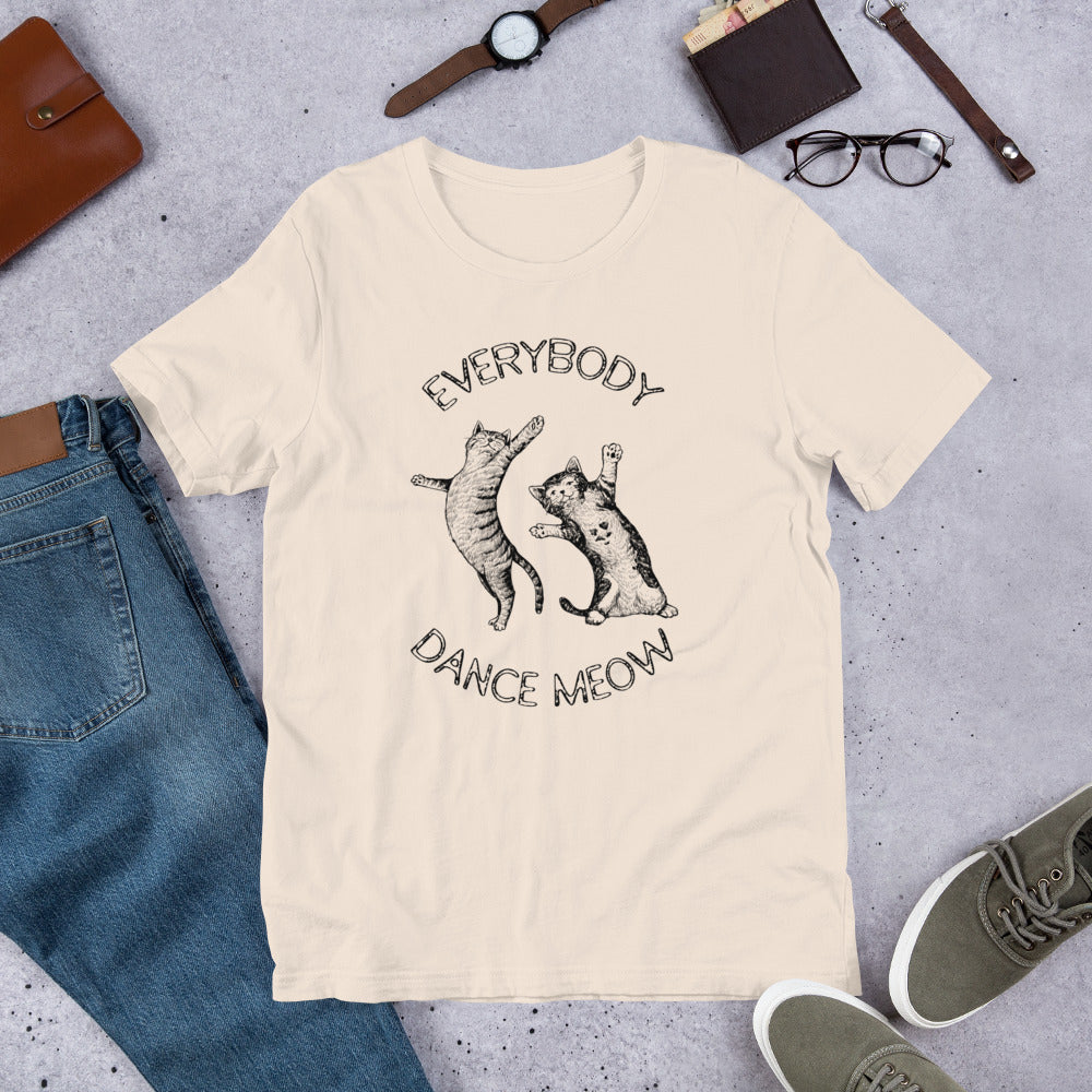 Everybody Dance Meow! Cats t-shirt