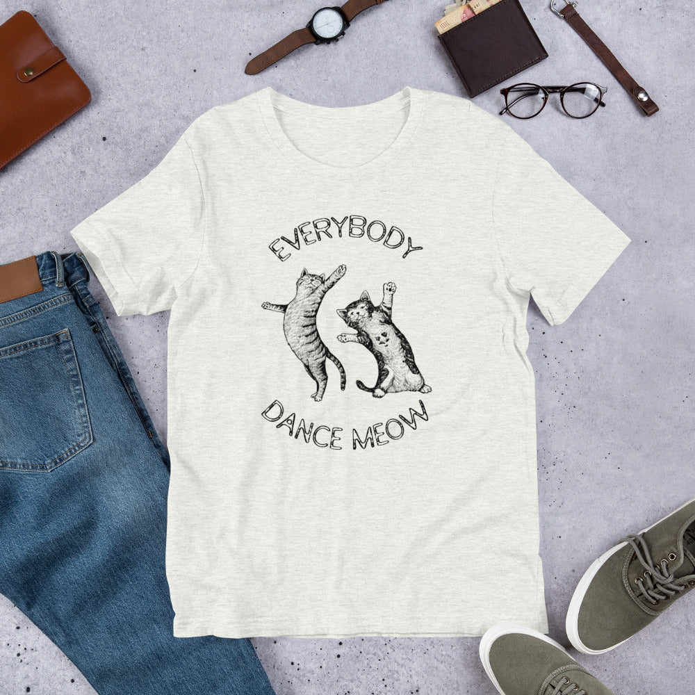 Everybody Dance Meow! Cats t-shirt