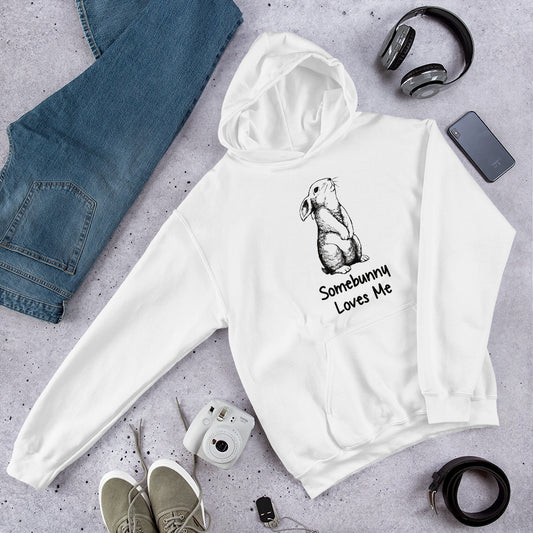 Somebunny Loves Me hoodie