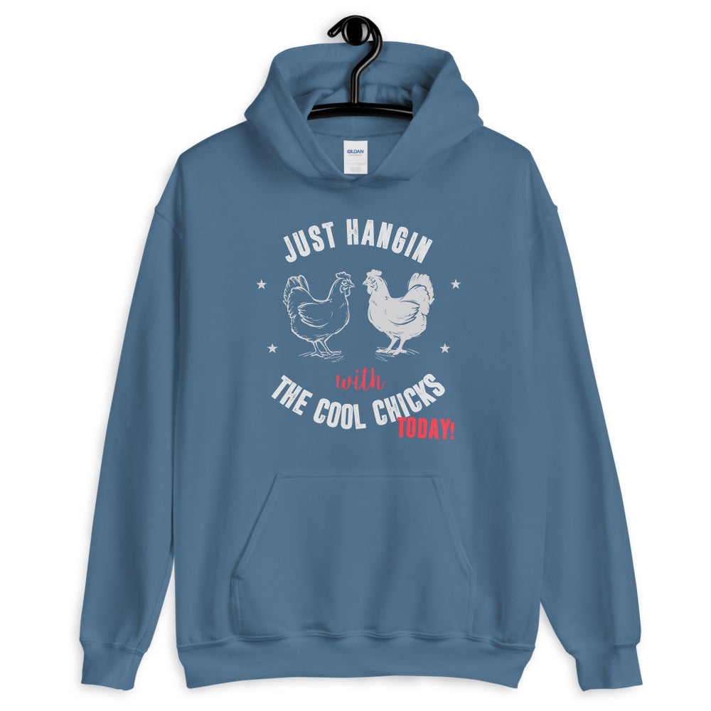 Hangin with the Cool Chicks! chicken hoodie