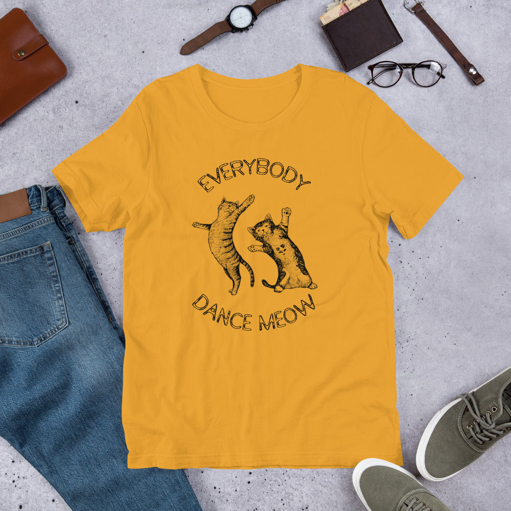 Everybody Dance Meow! Cats t-shirt