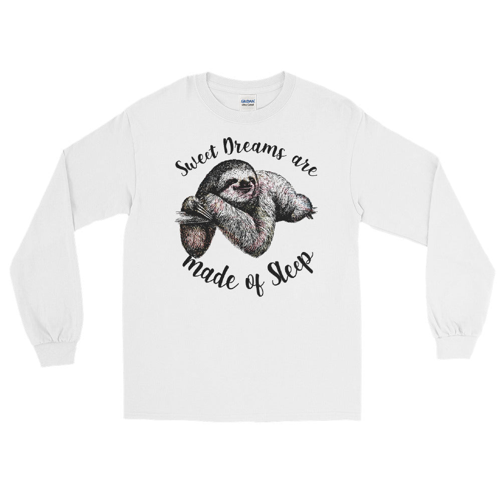 Sweet Dreams are made of Sleep-Sloth long sleeve tee