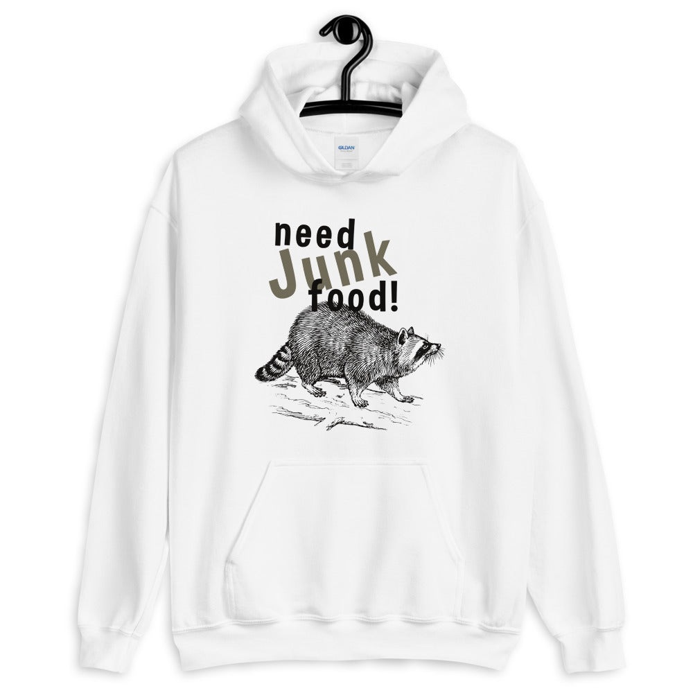 Need Junk Food Raccoon hoodie